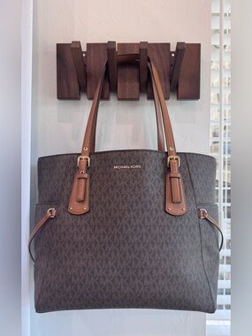 Michael Kors Dark Brown Signature Tote